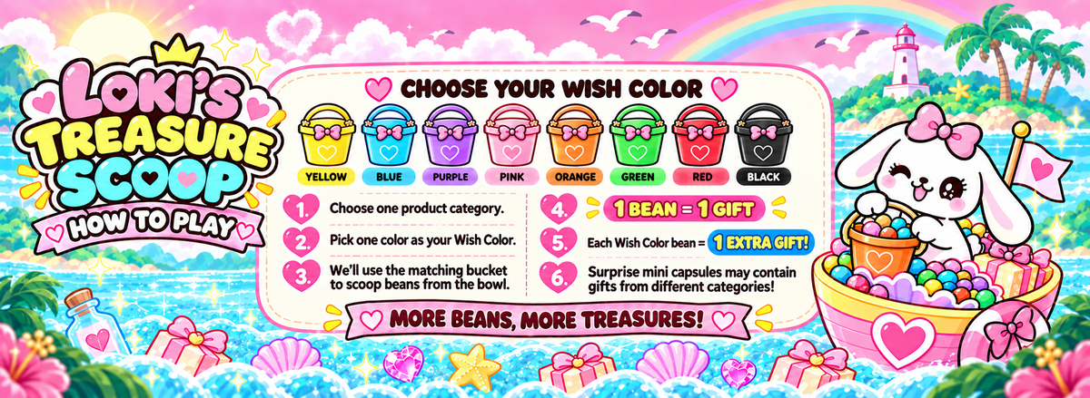 MGB Loki lucky bags and cute treasures