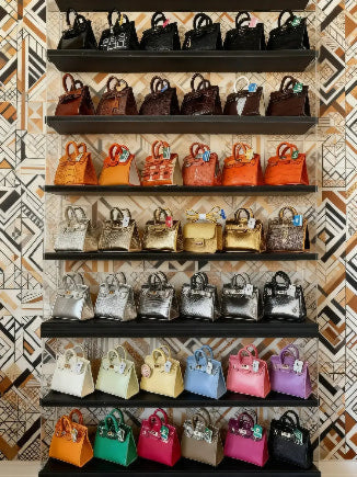 Cute mini handbags in surprise colours and styles