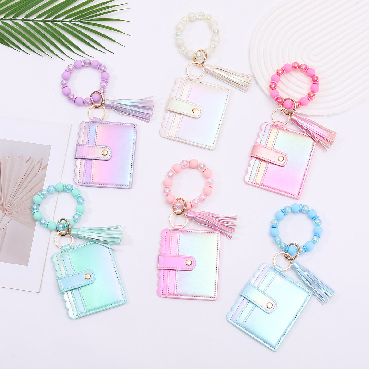 Decorative beaded wallet Lucky Bag examples