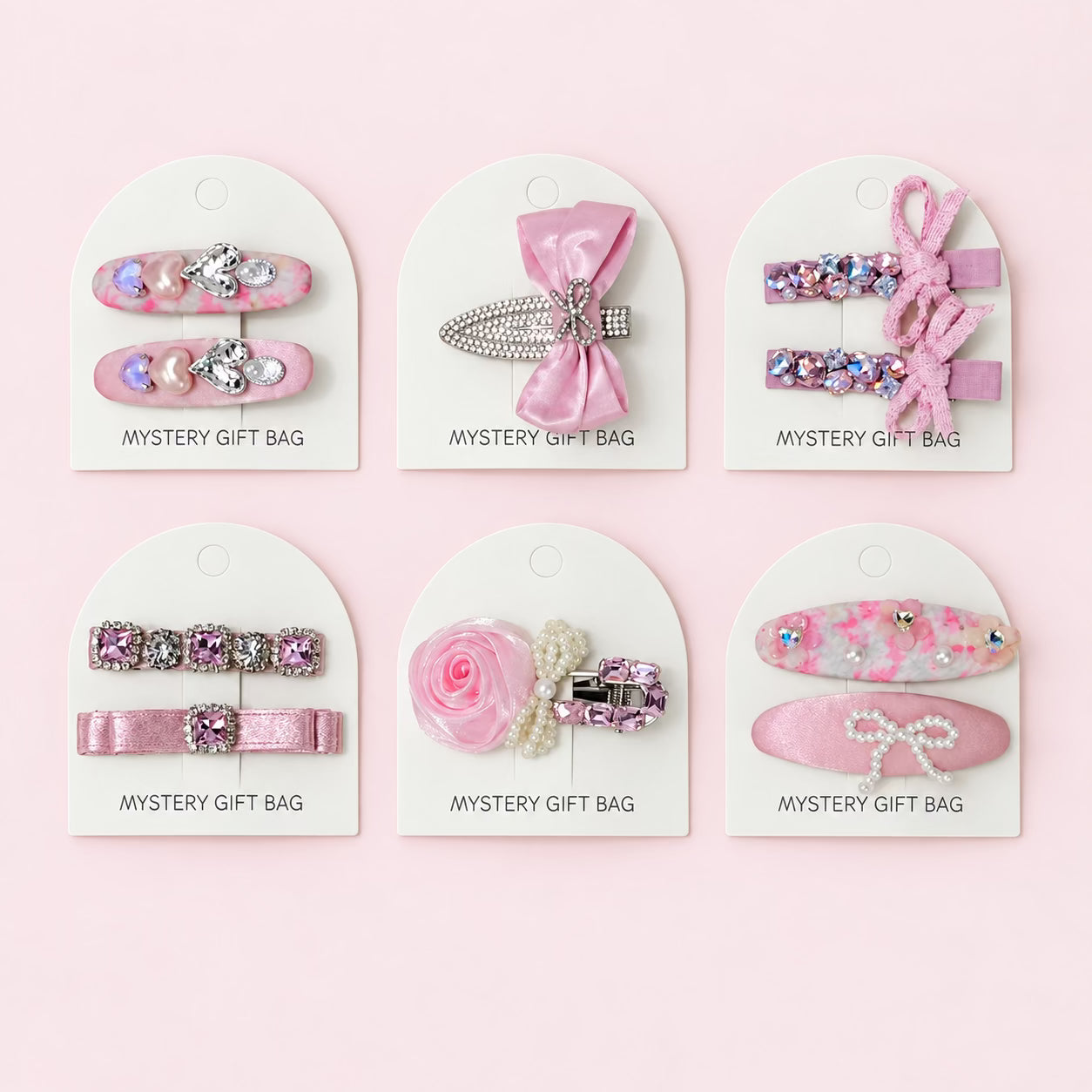 Handmade hair clips from MGB Loki Lucky Bags