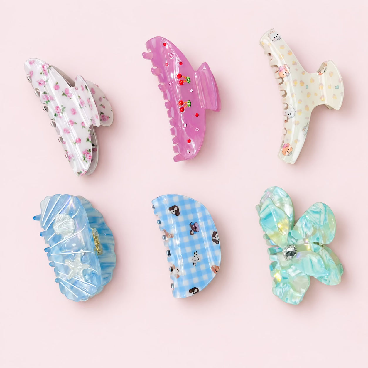 Scrunchies and hair clip Lucky Bag assortment