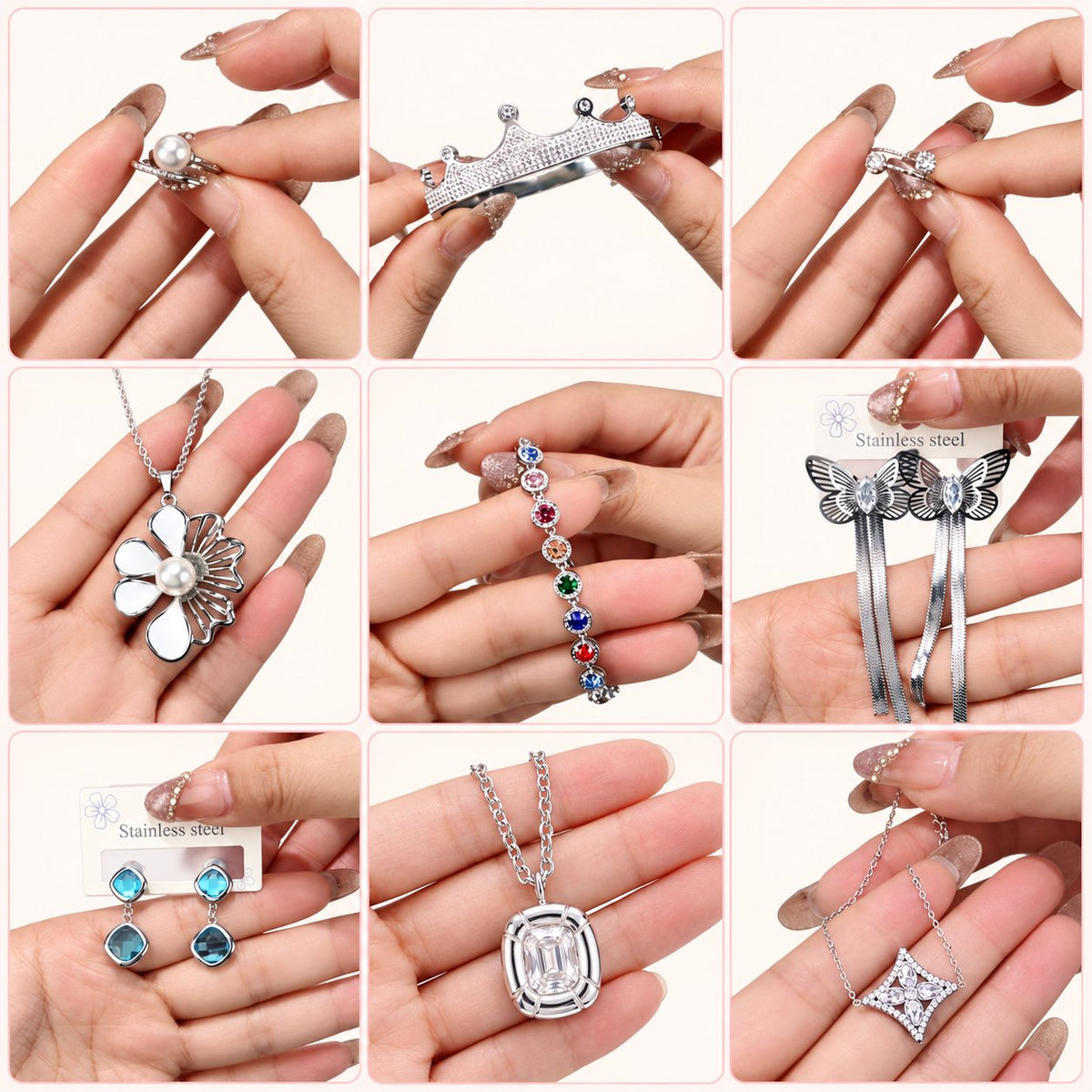 Gold and silver jewelry Lucky Bag selection