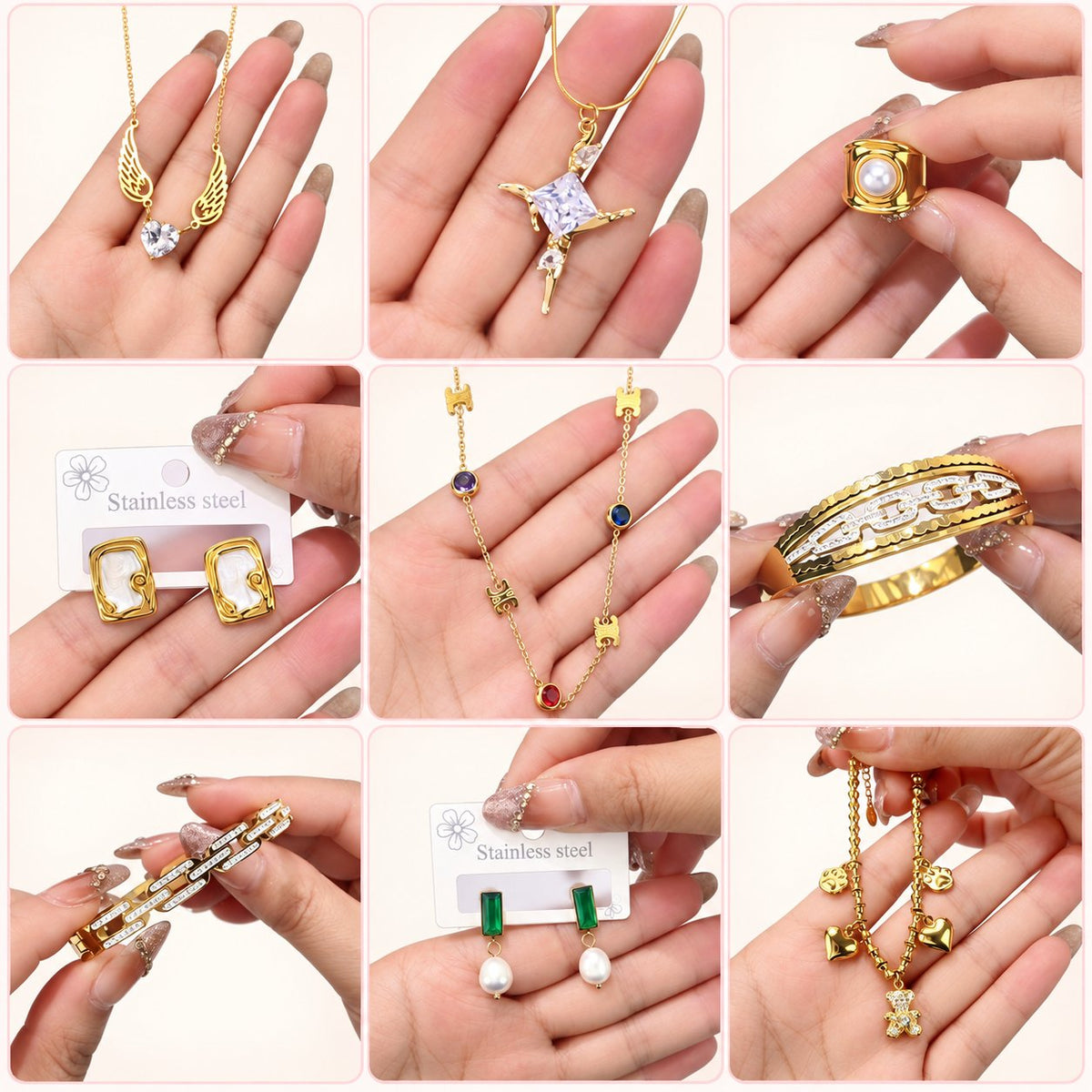 Mystery rings necklaces earrings and bracelets