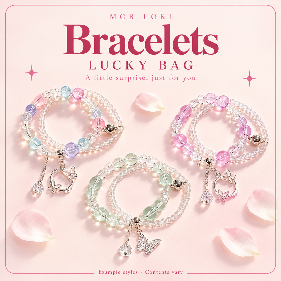 MGB Loki Bracelet Lucky Bag — example styles, contents vary